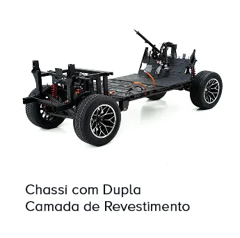 Chassi com dupla camada de revestimento