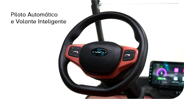 Piloto automático e volante inteligente